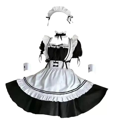 Maid Costume Maid Dresses Clássico Anime Japonês。